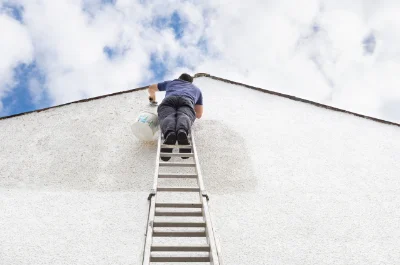 Peinture extérieure à Tournemire — façades et ravalement